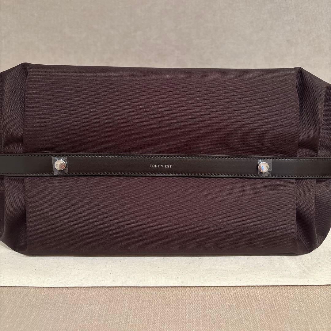 TOUT Y EST SAC CANOT TOILE ショルダーバッグ ブラウン