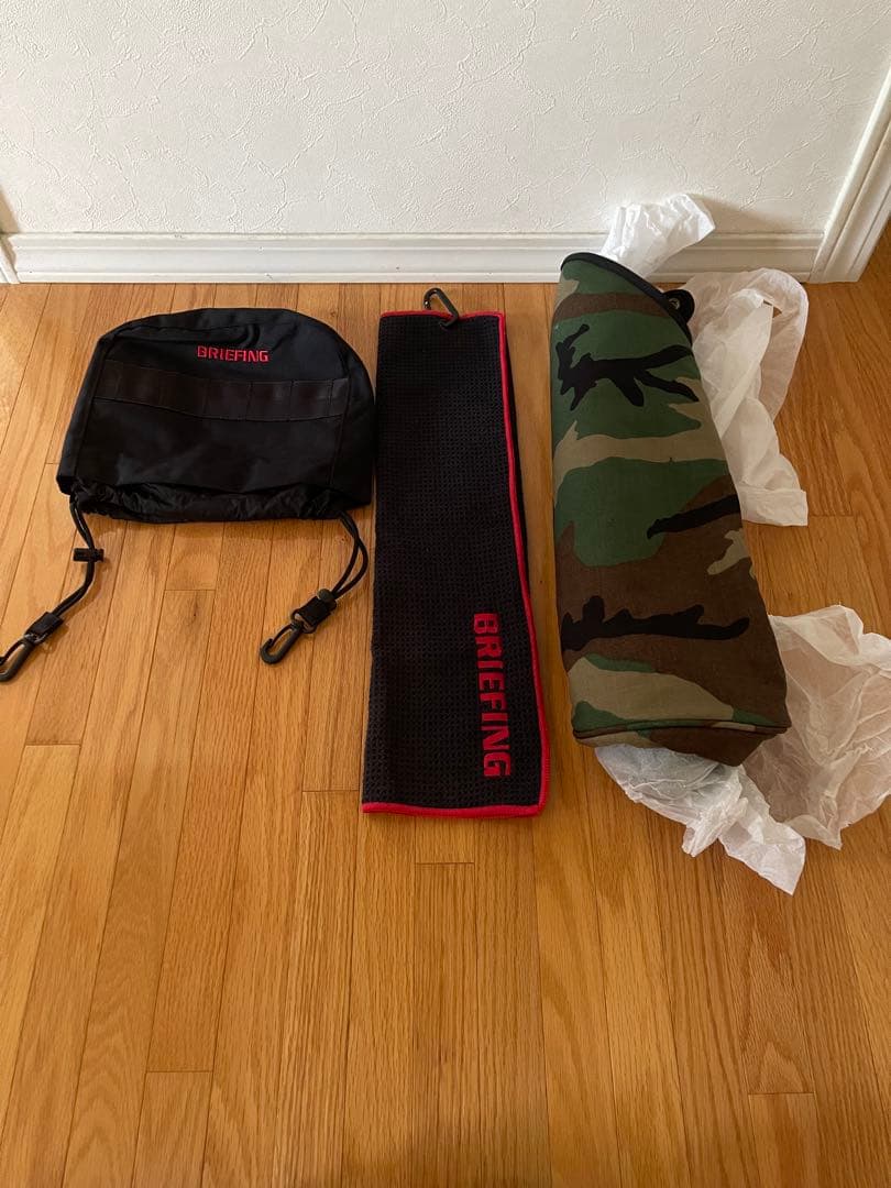 ブリーフィング キャディバッグ　CR-4 カモフラ柄