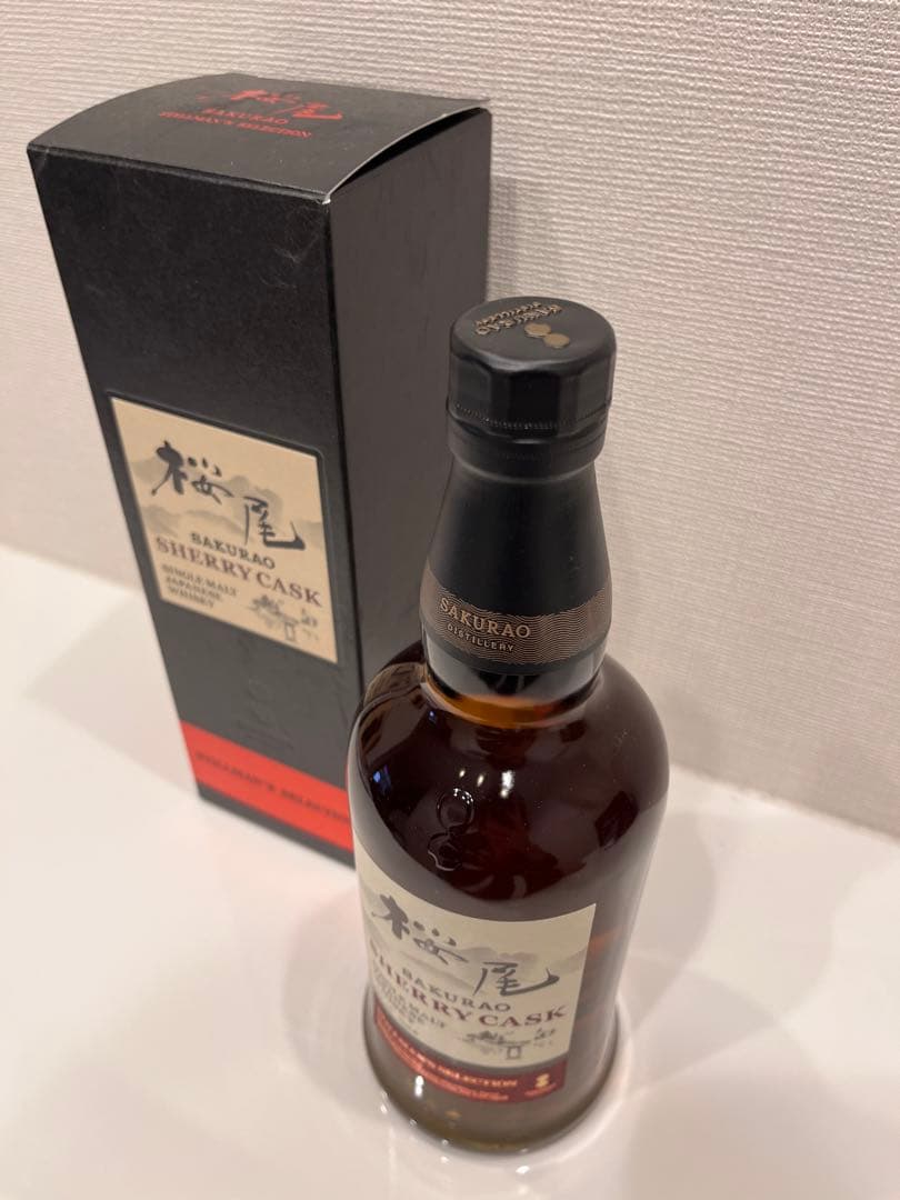 桜尾 ウイスキー　シェリーカスク 700ml 50% SAKURAO