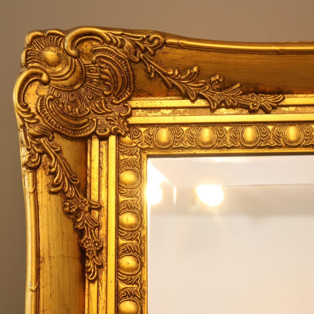 アンティーク調 ウォールミラー 全身鏡 ヴィンテージ エレガント クラシカル