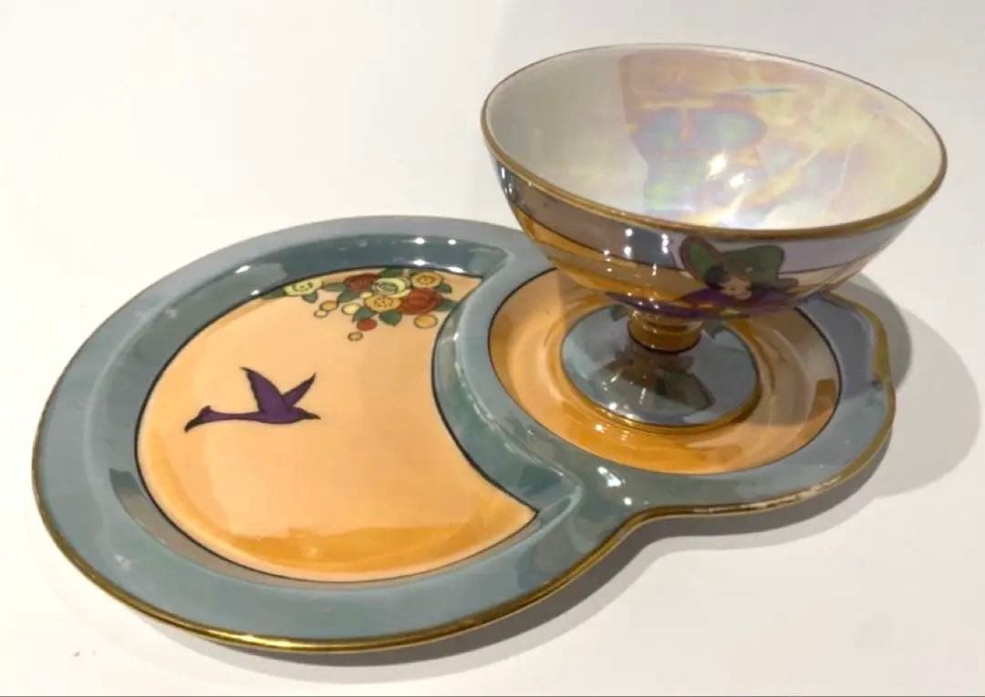 オールドノリタケ アールデコ アイスクリームセット