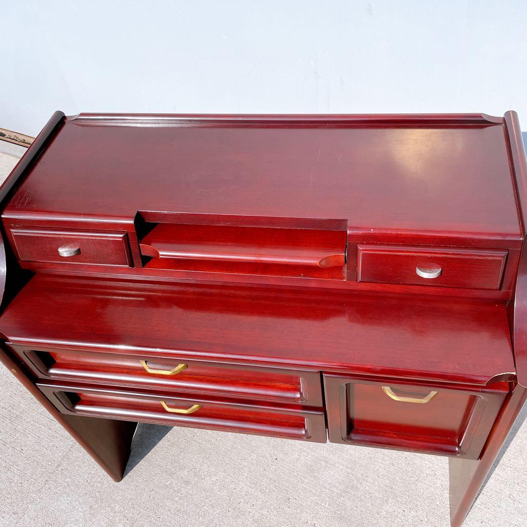 カリモク ライティングビューロー ライティングデスク 学習机 書斎机 レトロ