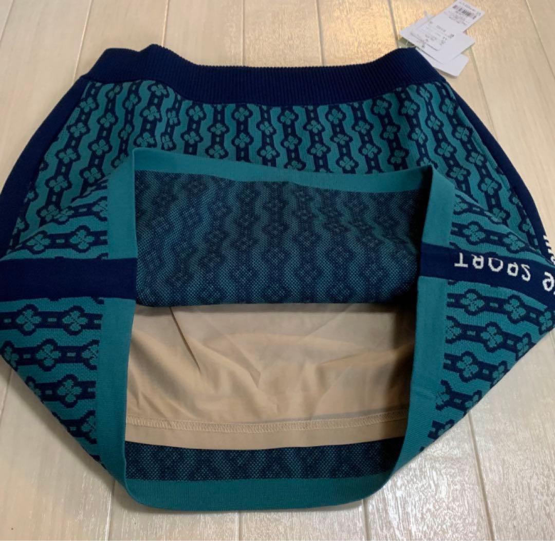 新品■22,880円【マリクレール 】レディース　半袖セーター 、スカート L