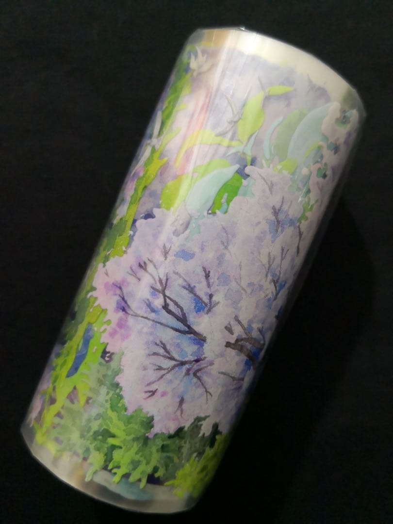 【8573】海外　マステ　5m巻売り　PETマスキングテープ　夏景色