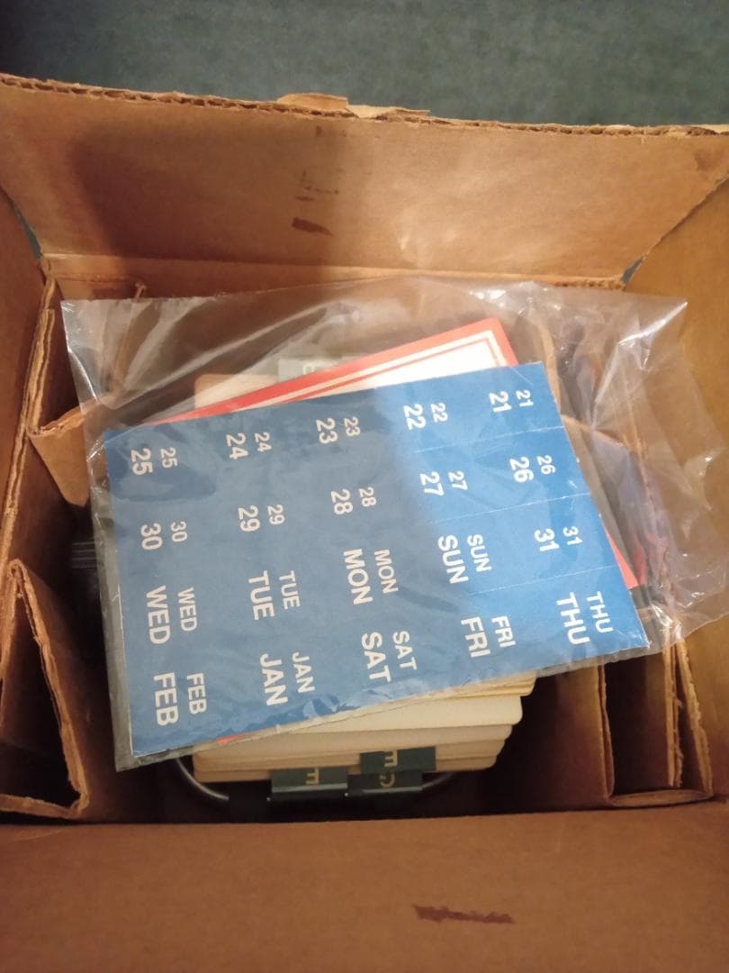 ROLODEX　ROTARY CARD FILE回転式卓上カードホルダー住所録