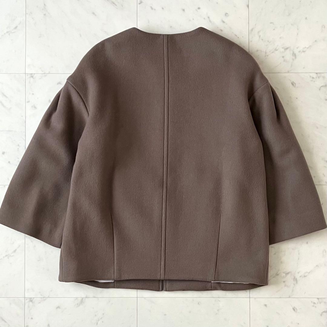 定価3,7万＊シップス Bellandi SUPER130コクーンショートコート