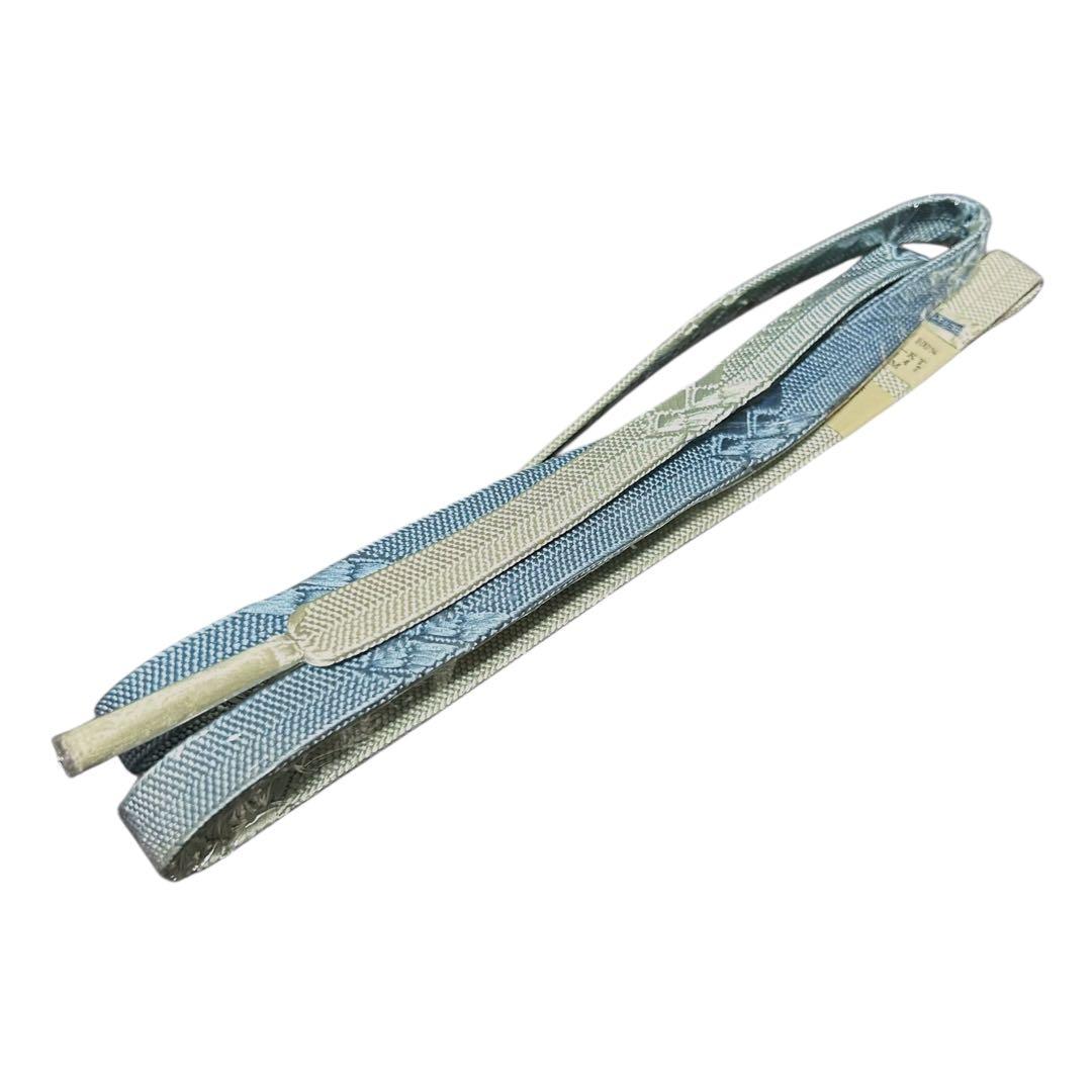 新品　美品　袷　正絹　縮緬　金彩　一つ紋　訪問着　フルセット