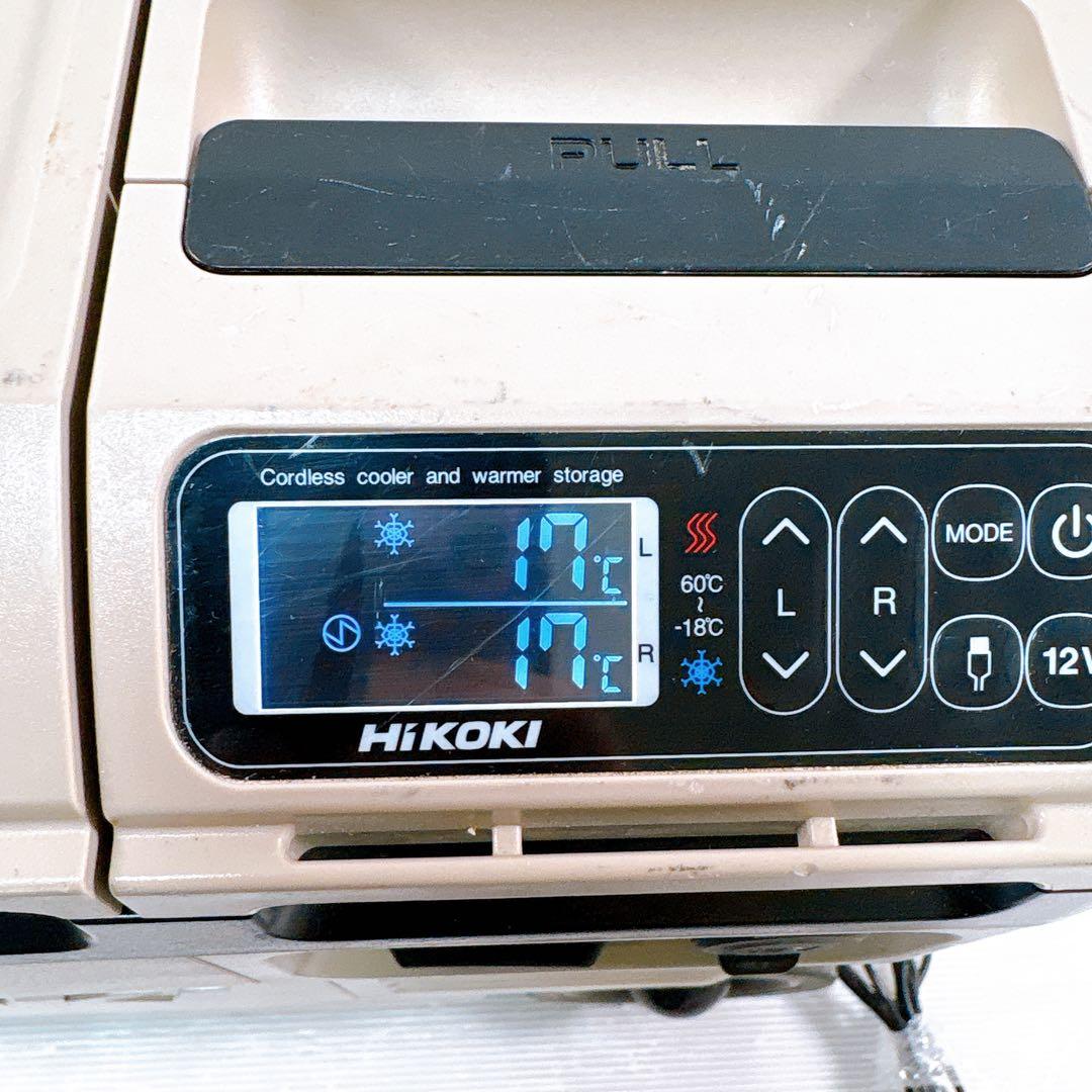 【美品】HiKOKI ハイコーキ 冷温庫 UL18DC 大容量 キャスター付き