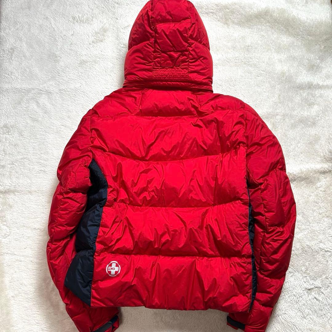 RLX ダウンジャケット　レッド　L フード脱着可