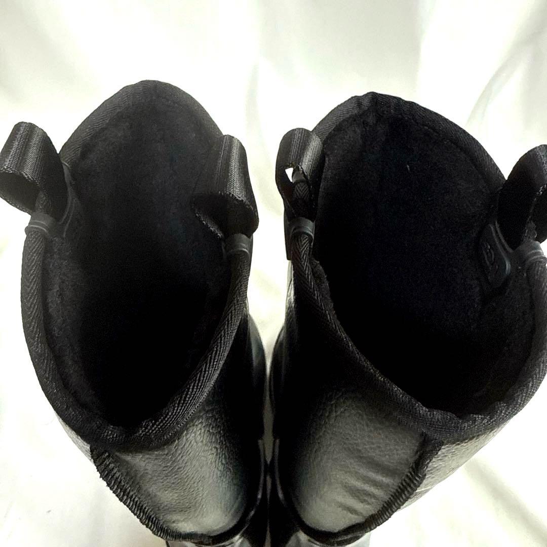 UGGアグレインクラウド トール ブラック ブーツ　スノーブーツ　レインブーツ