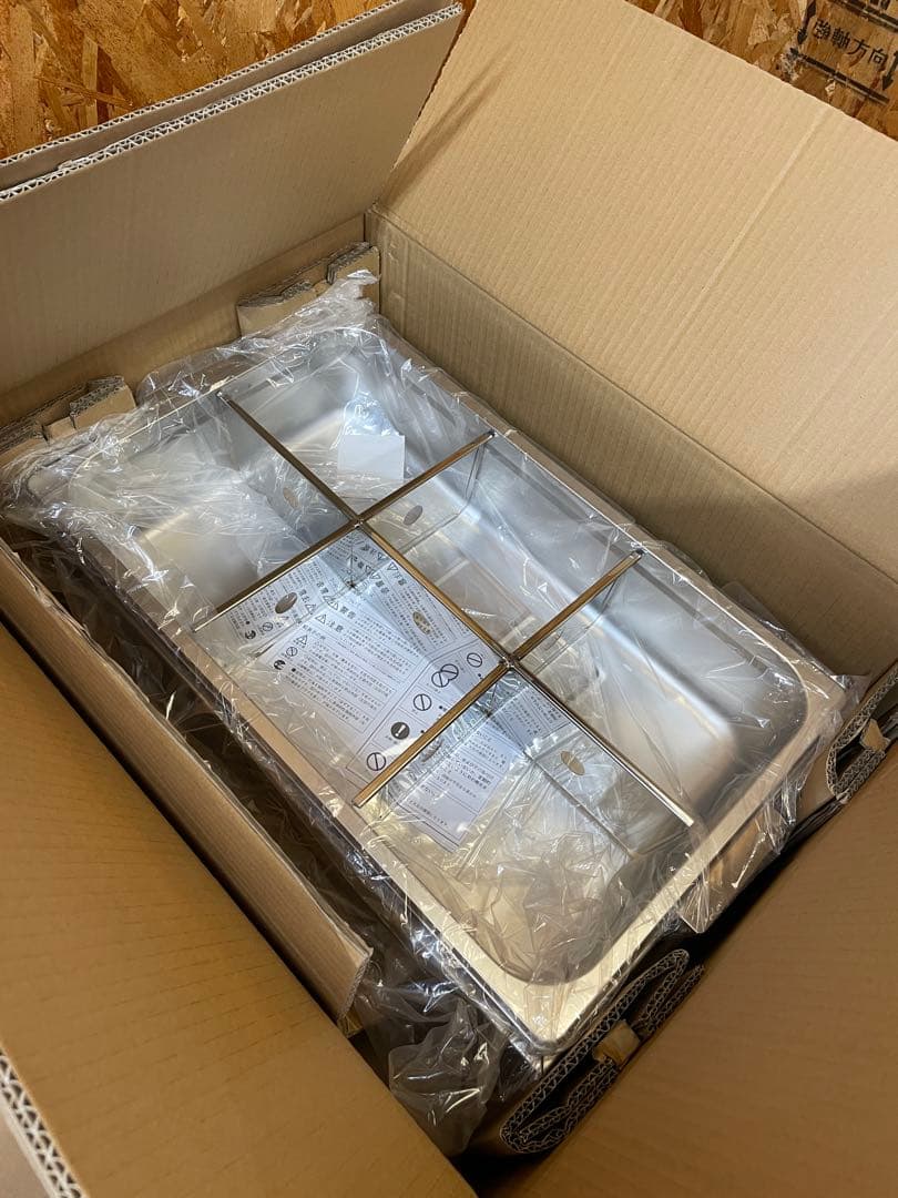 C(7443) 未使用品 TKG 電気おでん鍋 6ッ切 EOD3701 業務用