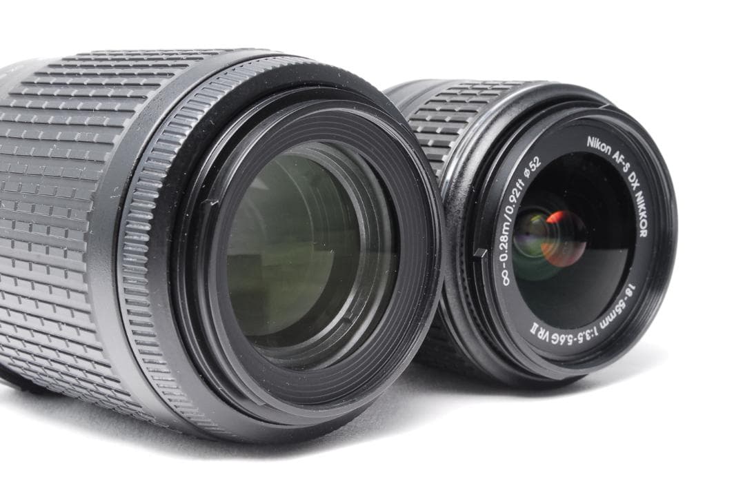 【新品級】Nikon D5300 Wレンズ デジタル一眼レフカメラ スマホ転送