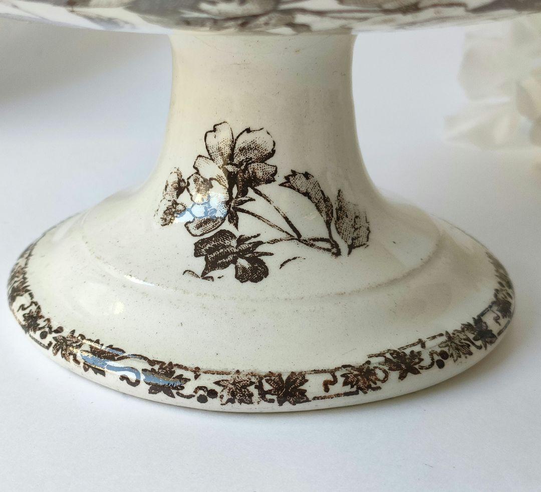 希少　美品　エミールブルジョワ　マロン　コンポティエ　フランスアンティーク