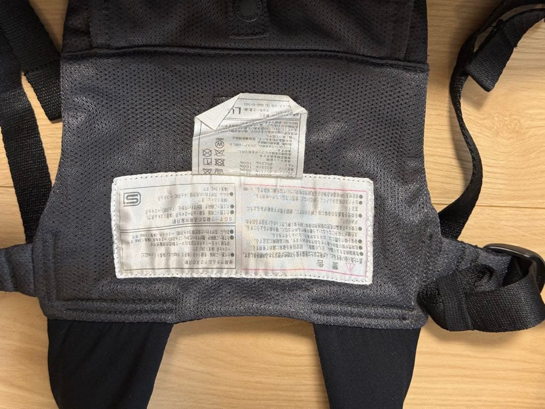 angelette アンジェレッテ ON 抱っこ紐 ヒップシート　ブラック