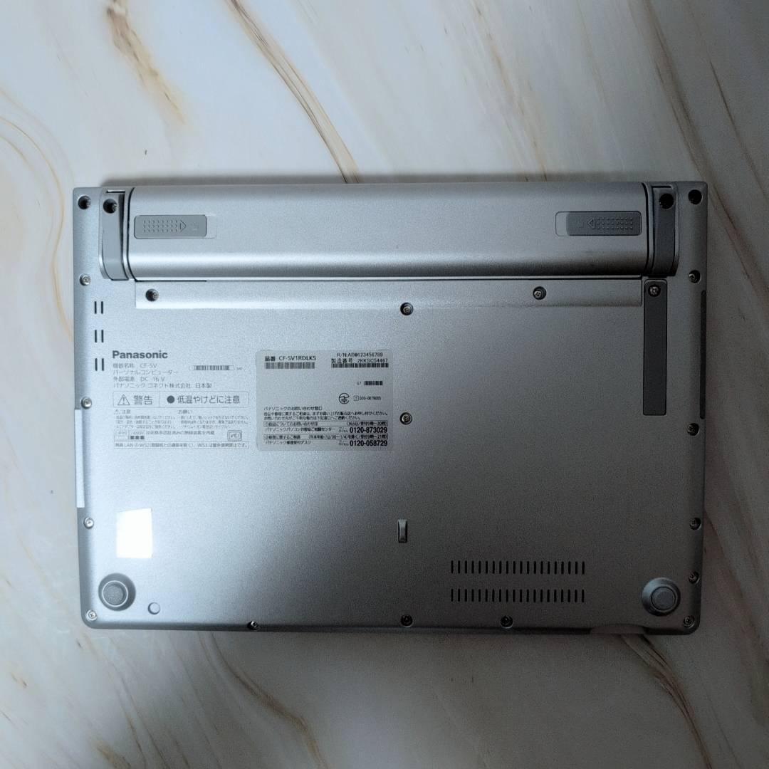 Panasonic Let's note SV1 ノートPC カメラ搭載 16G