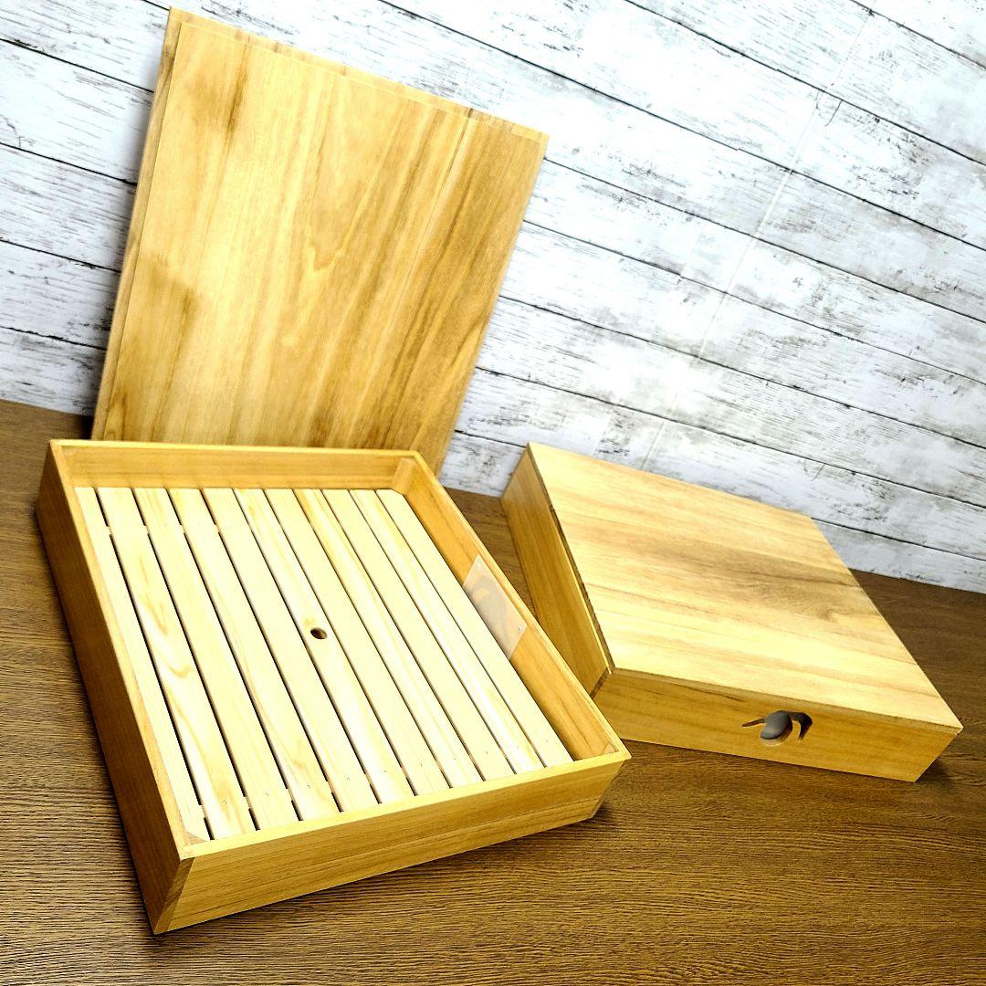 No5264【2台】 寿司ネタケース、ネタ箱、目皿付き【保冷剤付き】