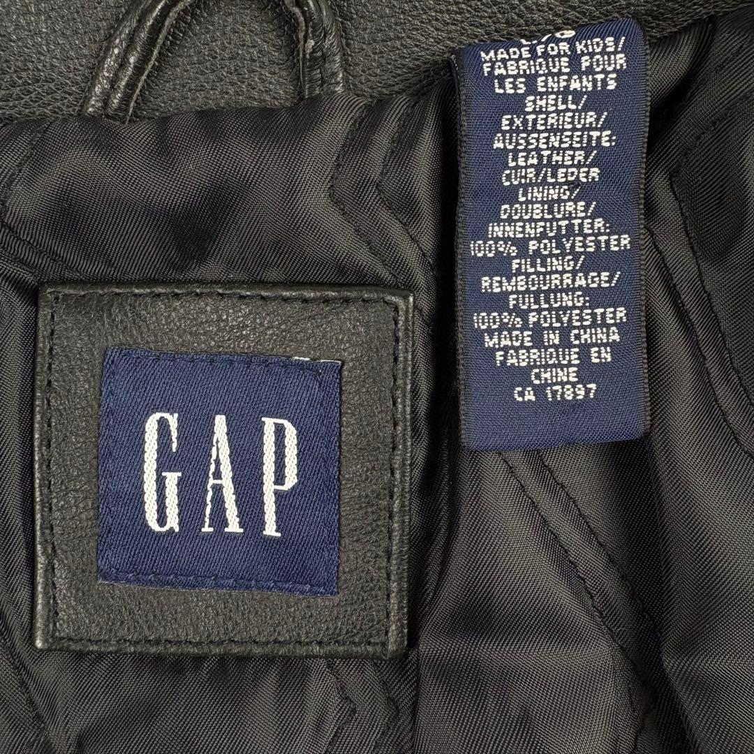 激レア⭐︎ 90s OLD GAP オールドギャップ レザージャケット ライダース