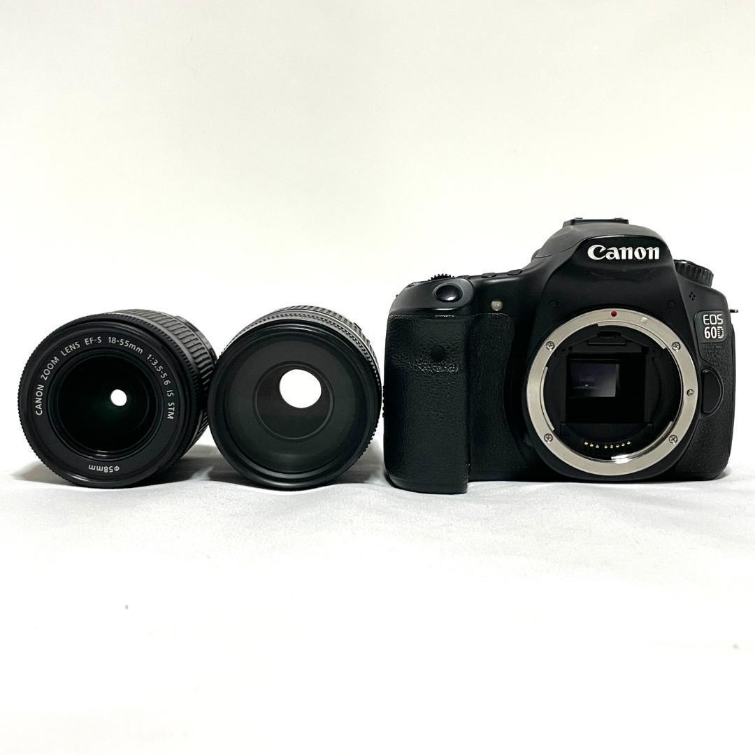 操作性重視で選ぶ❣️ Canon EOS 60D 超望遠ダブルレンズセット✨