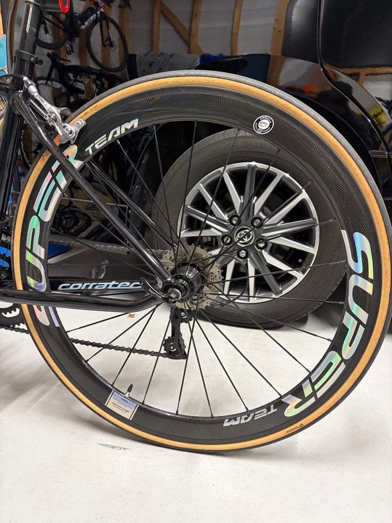 スーパーチーム カーボンクリンチャーホイール