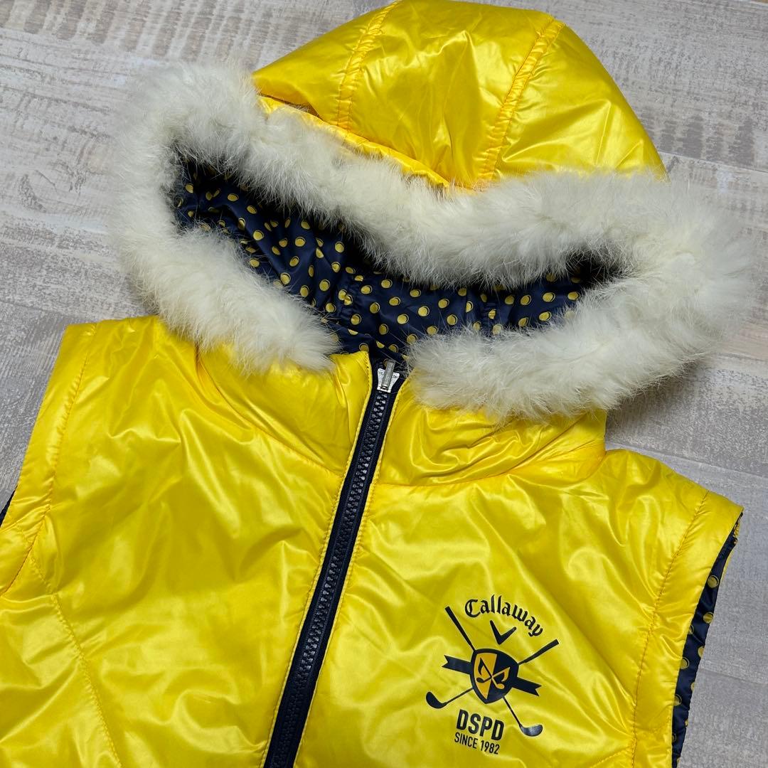 キャロウェイ★セットアップ★中綿★撥水★リバーシブル★フード着脱可能【サイズL】