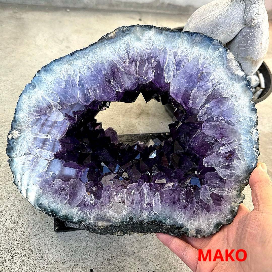 M1599☆アメジストドーム9.6Kg☆天然石　原石☆N41208