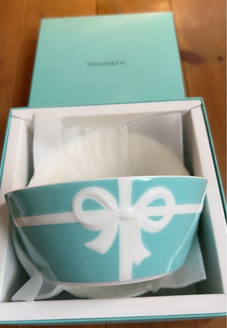 Tiffany & Co. ティファニーブルー ボウル2個セット