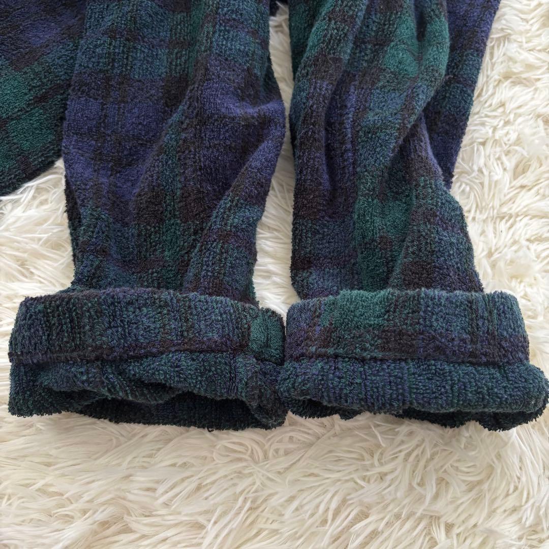 ラルフローレン ロングダッフルコート　タータンチェック メンズM