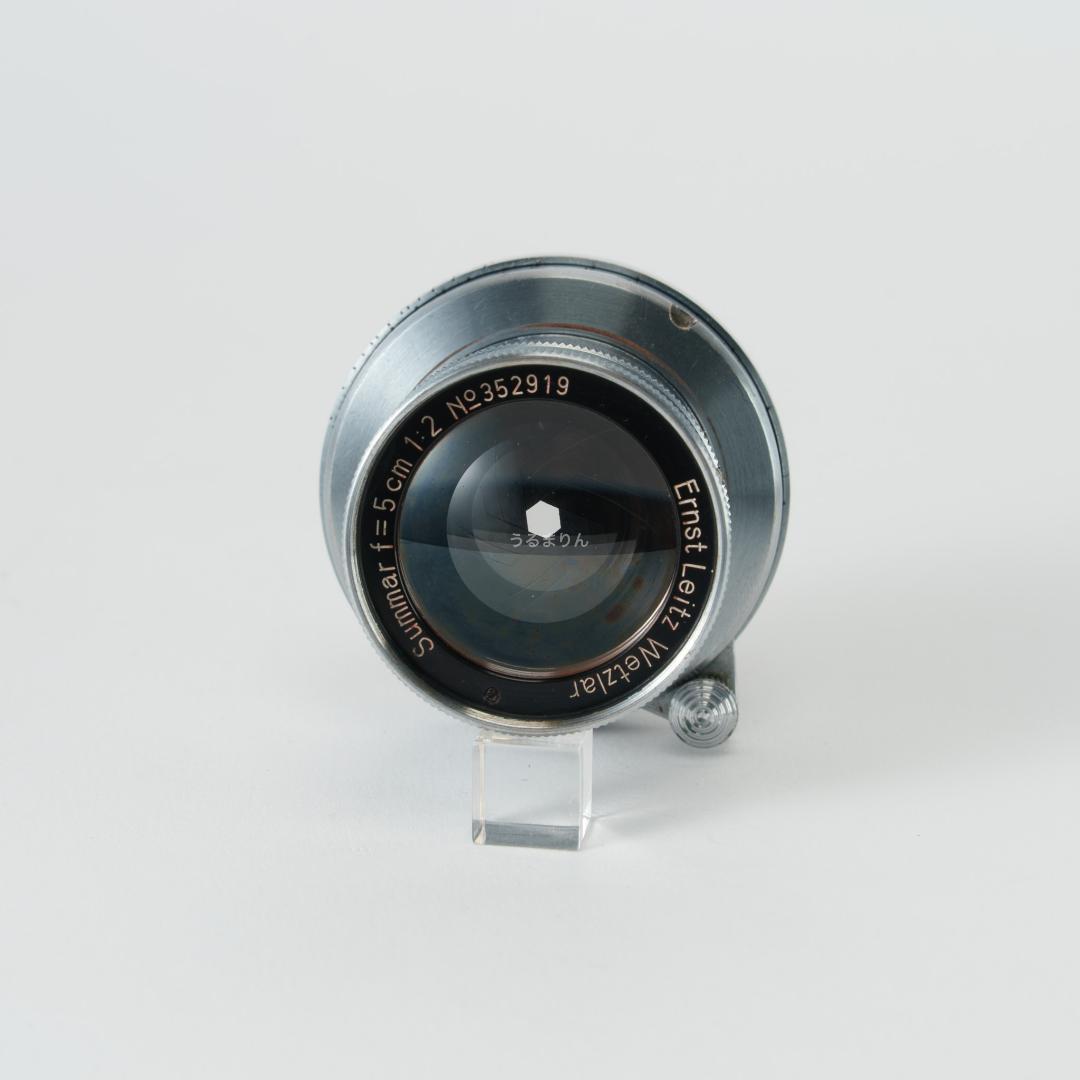 良品！虹の出る癖玉！Leica Summar 50mm f2 オールドレンズ