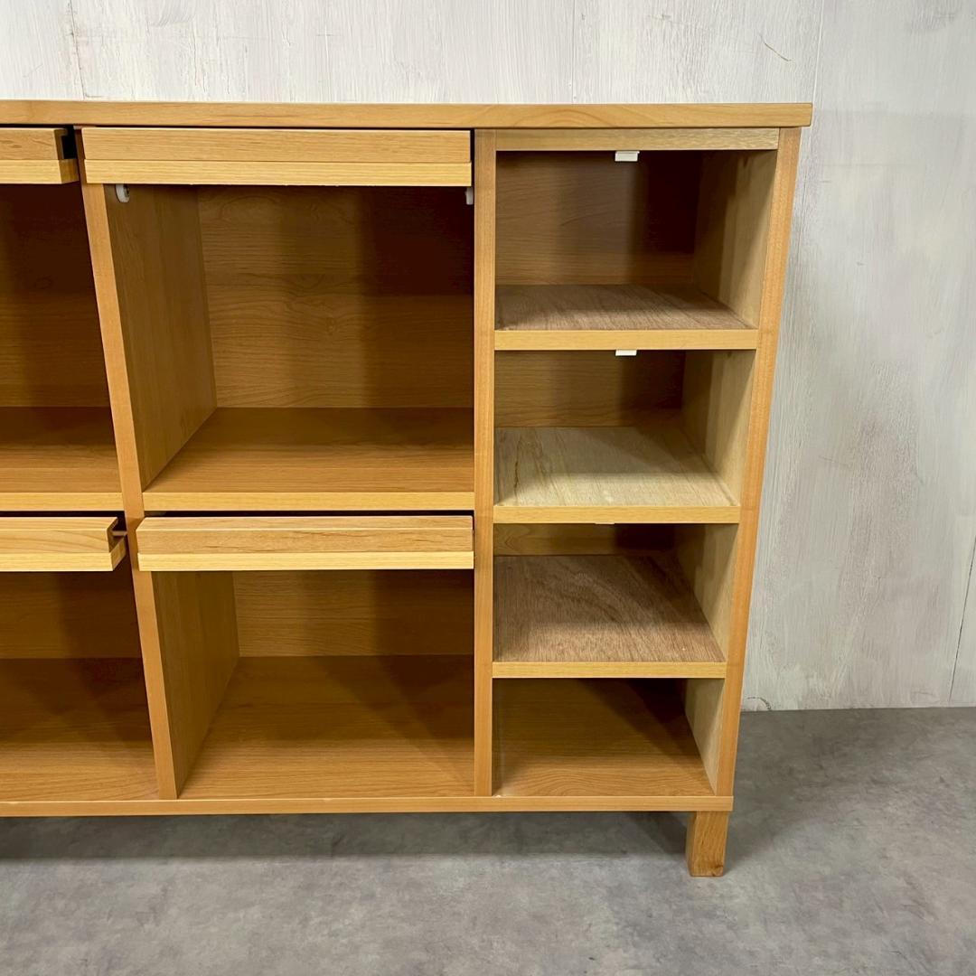 高野木工 レッチェ マガジンラック ホワイトオーク キャビネット ナチュラル