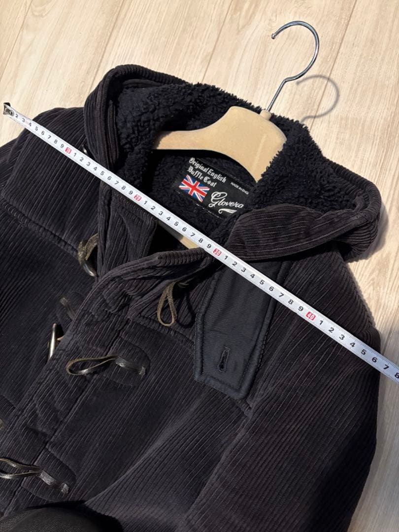 希少　英国Gloverall ダークブルー ダッフルコート