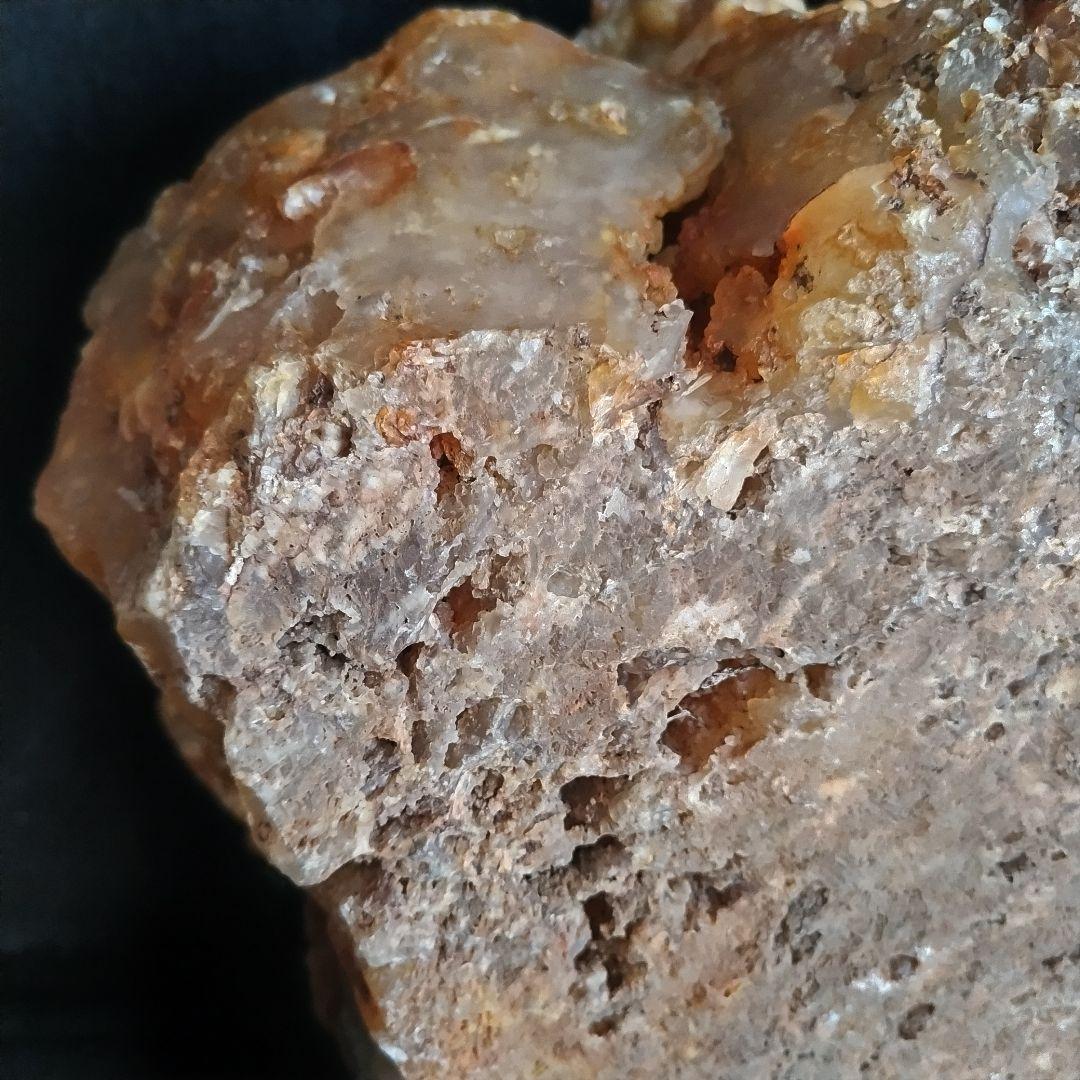 大迫力！枝幸瑪瑙 めのう メノウ（北海道枝幸産）28,4kg 水石 鑑賞石