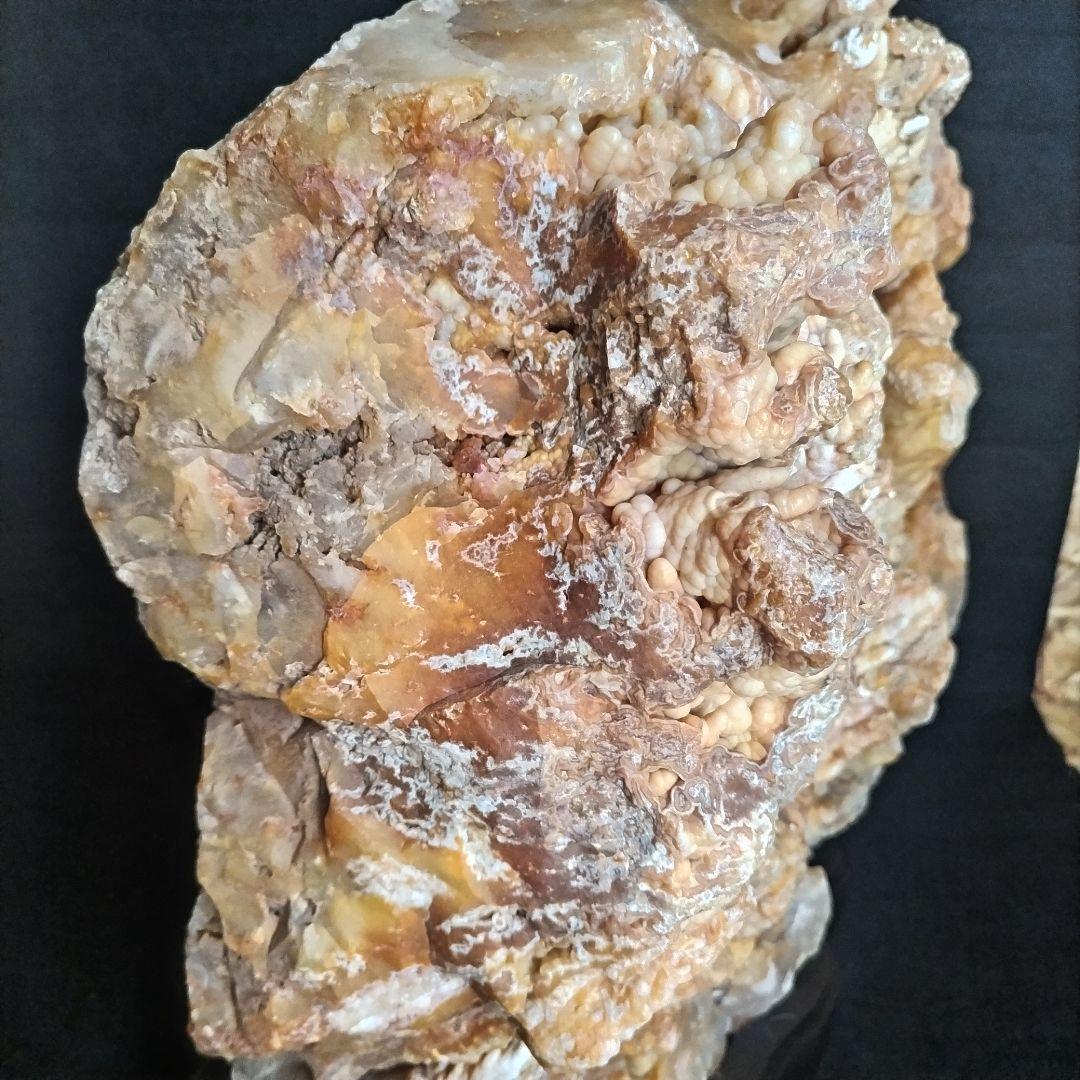 大迫力！枝幸瑪瑙 めのう メノウ（北海道枝幸産）28,4kg 水石 鑑賞石