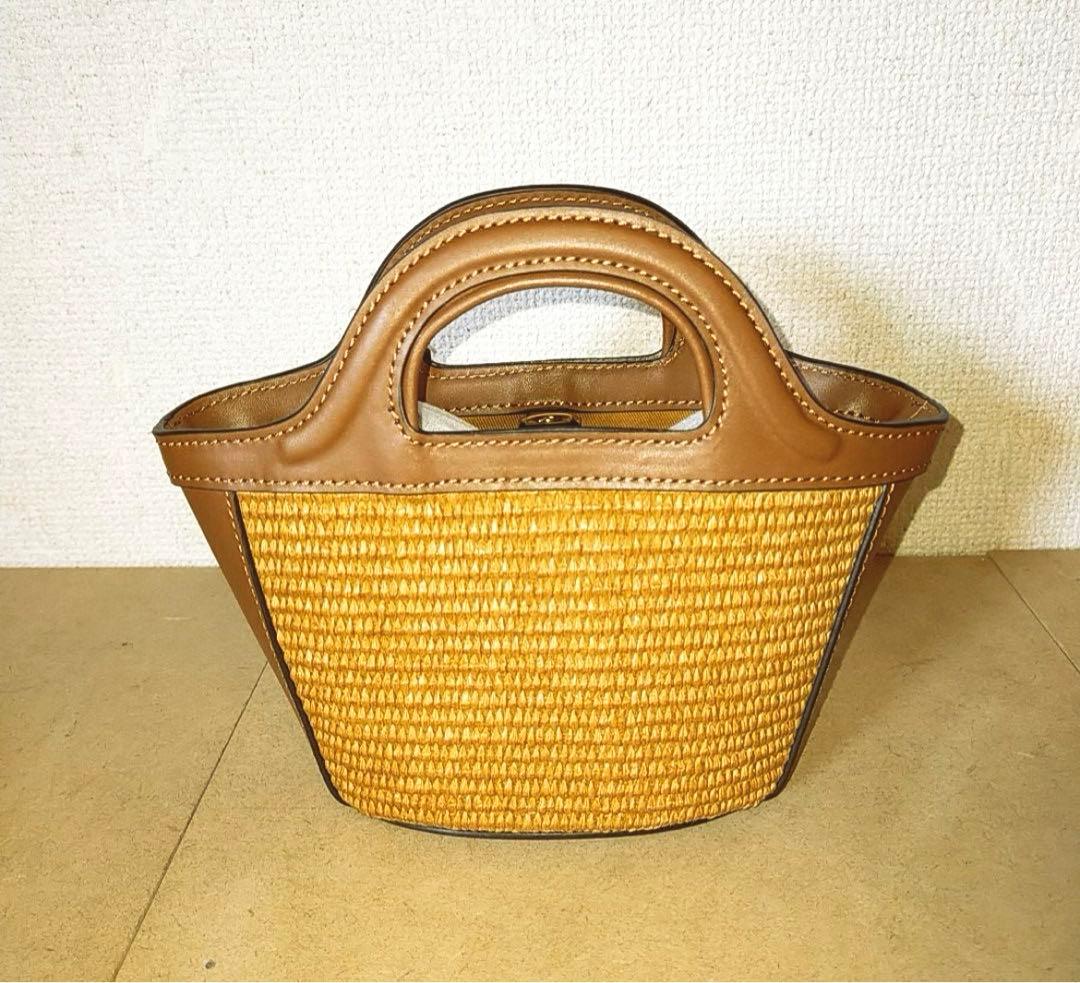 よつばMARNI ミニかごバッグ /並行輸入品(海外正規品)