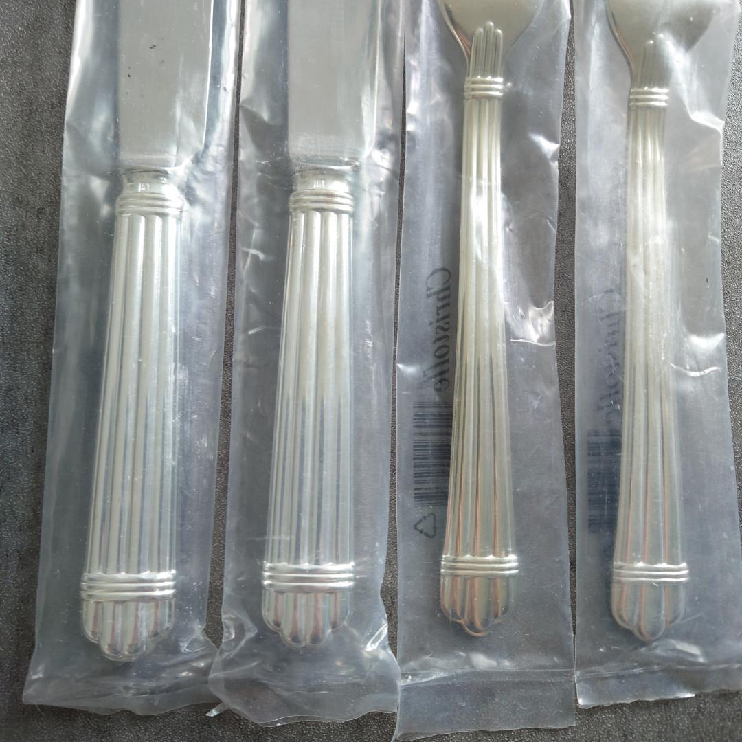 クリストフル アリア テーブルナイフ テーブルフォーク 未開封 4点