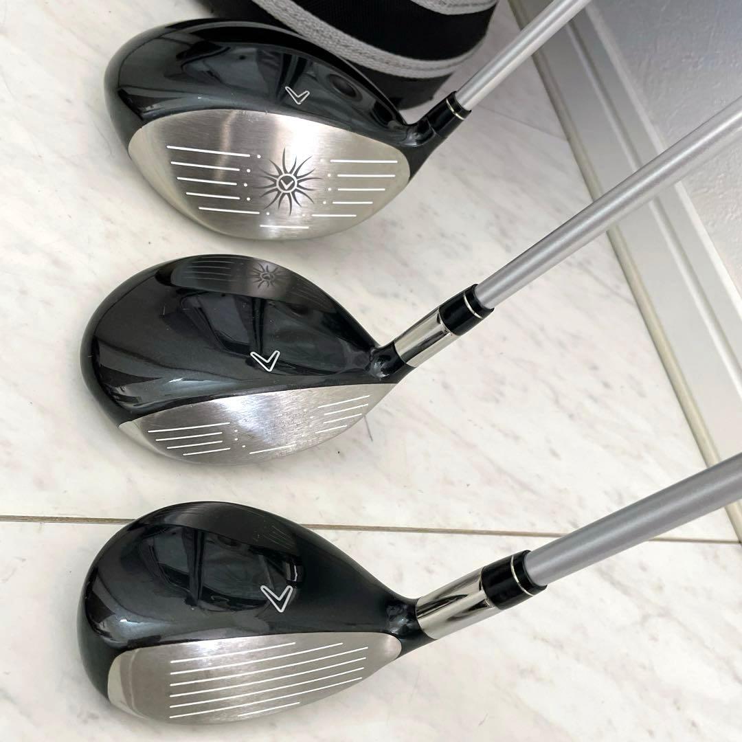 大人気　キャロウェイ　ソレイユ　solaire レディース　ゴルフクラブセット
