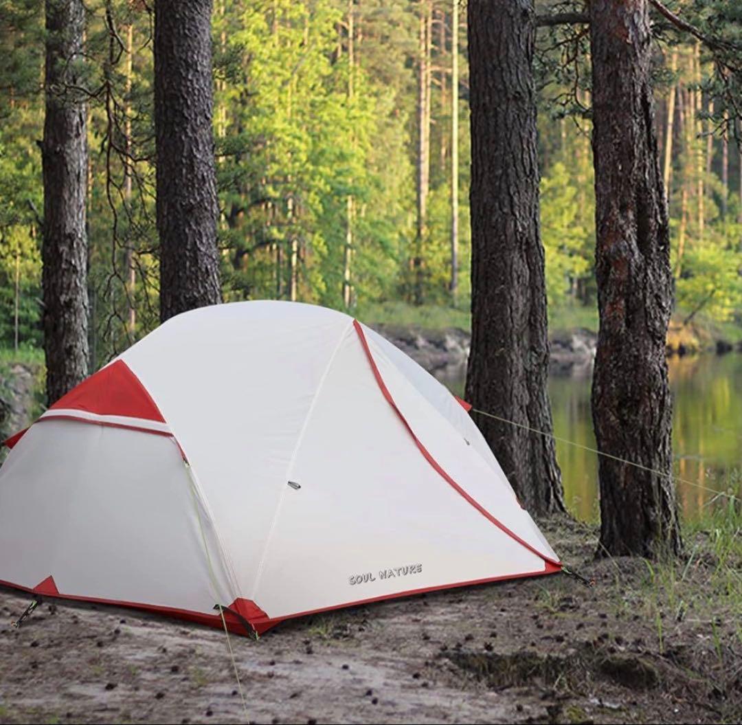 テント 2人用 ツーリングテントソロテント SoulNature キャンプテント
