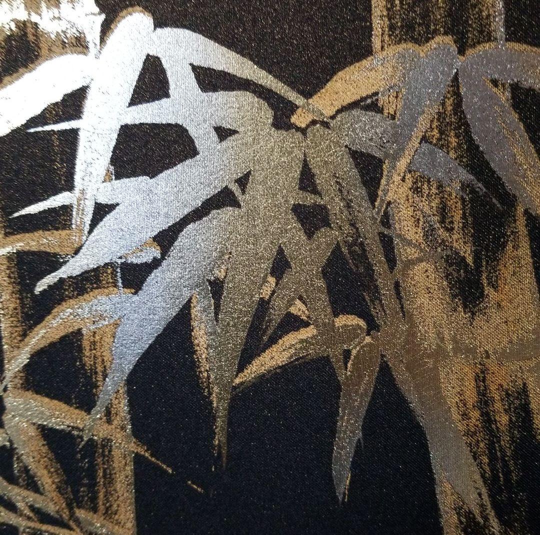 五月人形　屏風　三曲黒石目竹33