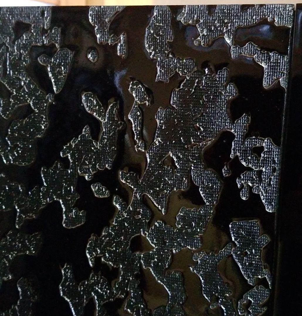 五月人形　屏風　三曲黒石目竹33