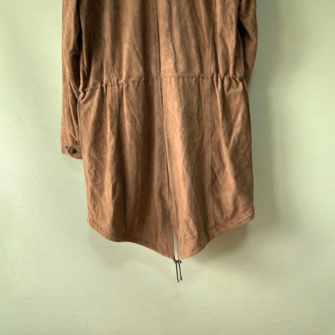 EMMETI エンメティ スエードモッズコート 44 ブラウン イタリア製