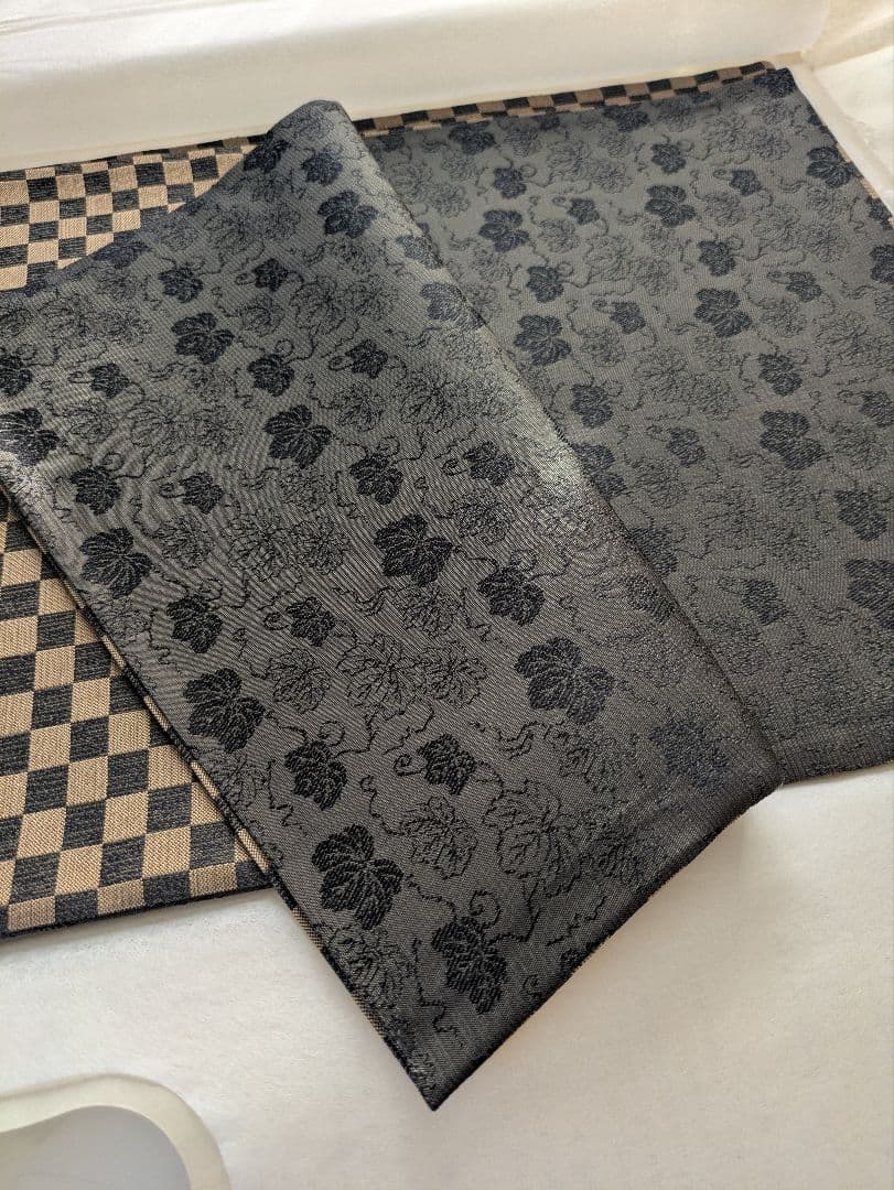 高級正絹西陣織小倉織物伝統工芸士鳶屋久兵衛