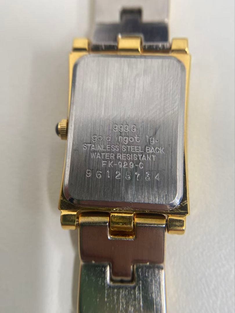 エルジン FK-929-C インゴット 1g レディース腕時計