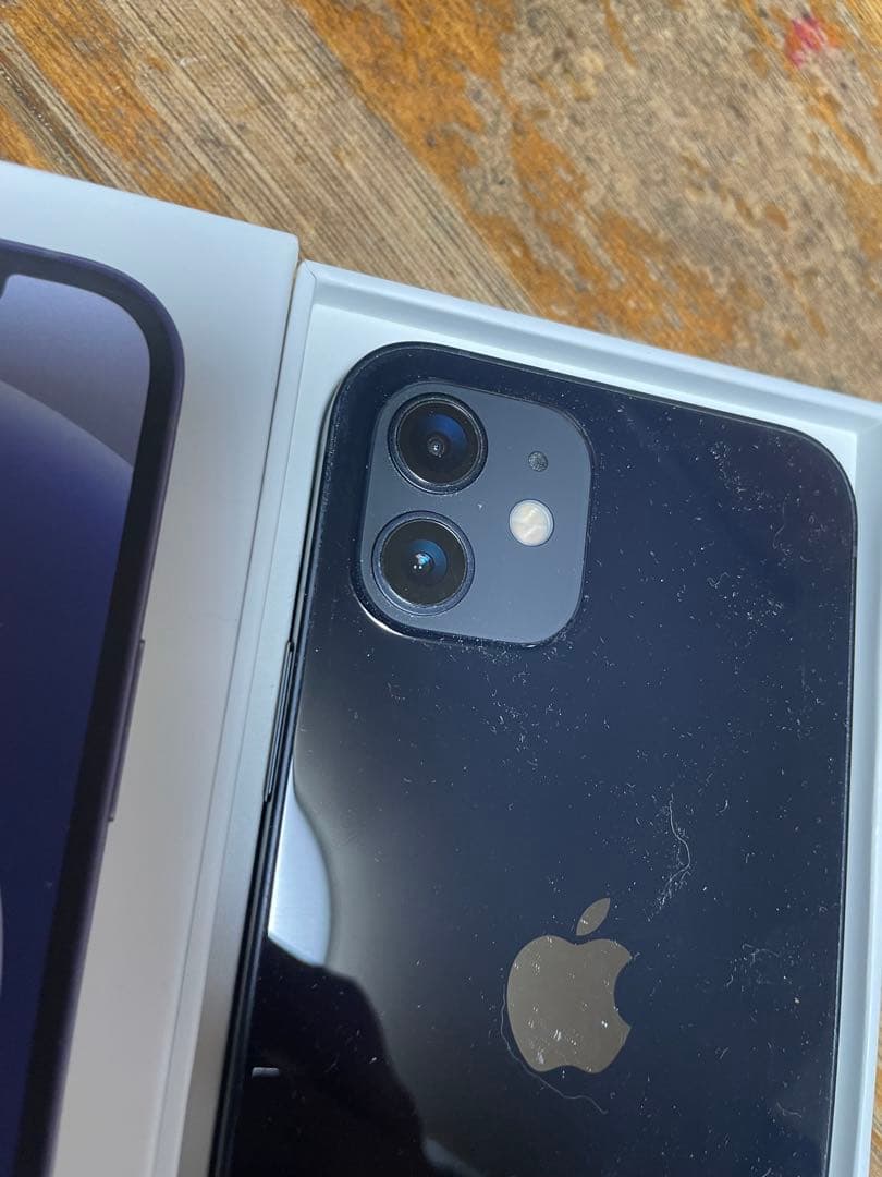 Apple iPhone 12 ブラック 本体64GBバッテリー最大容量92%