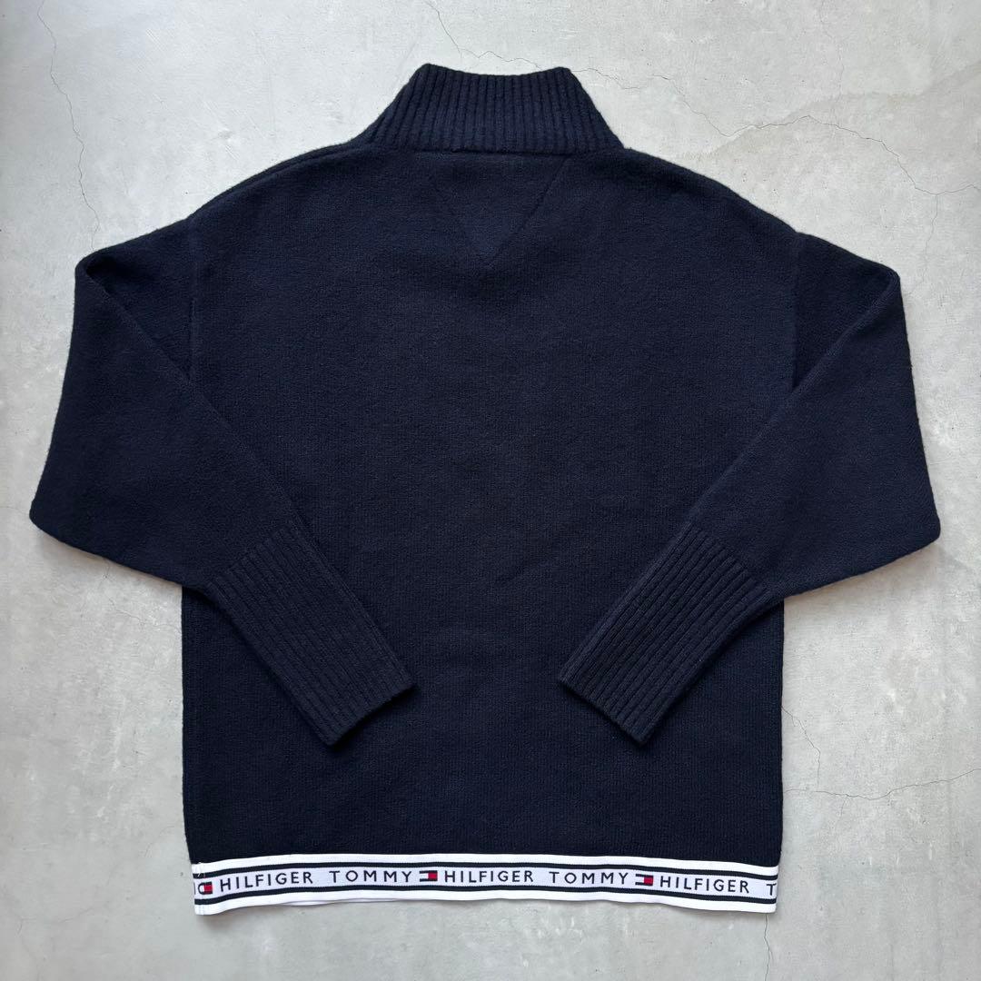   GOLF ハイネックニットセーター ロゴワッペン