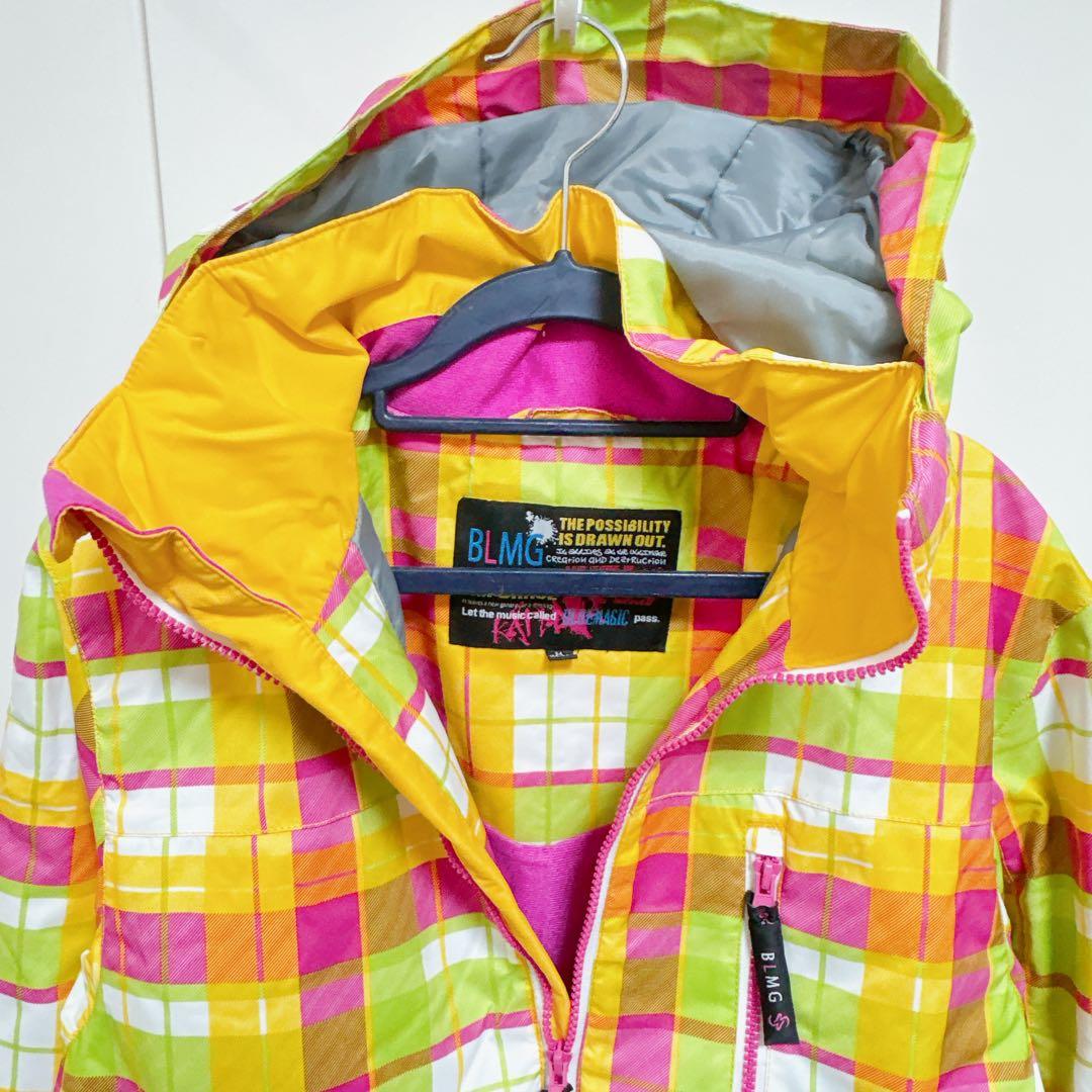 スノーボードウェア スキーウェア Mサイズ チェック柄