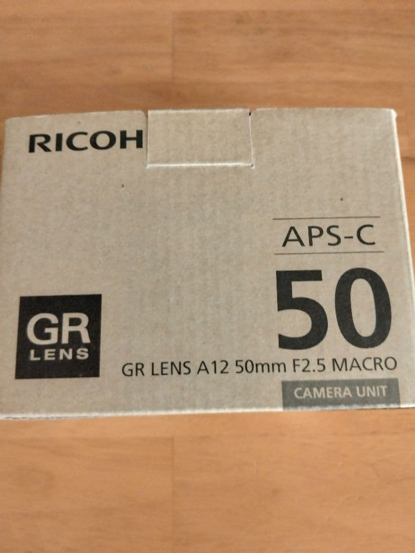 美品 RICOH GR LENS A12 50mm F2.5 MACRO　完品