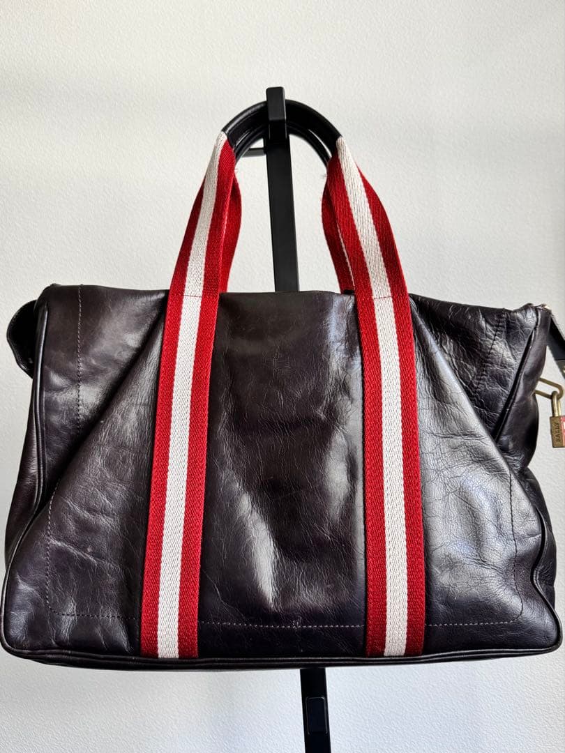 【値下げ！！】BALLY ダークブラウン ビジネスバッグ