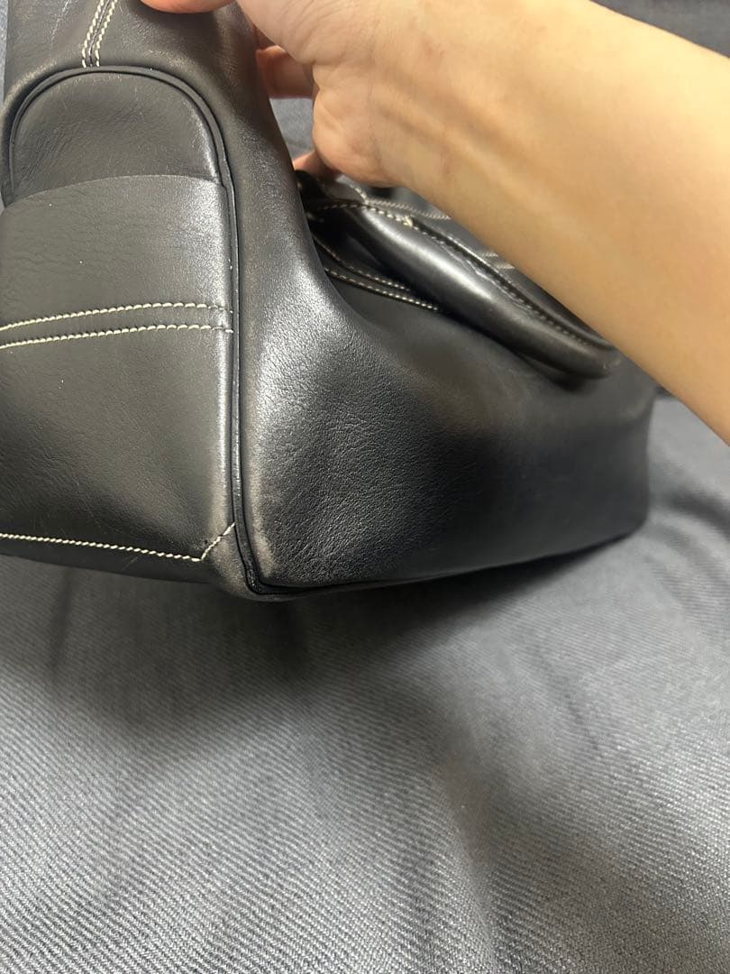 セリーヌ　Celine ブギーバッグ　黒　トリオンフ　チャーム付き