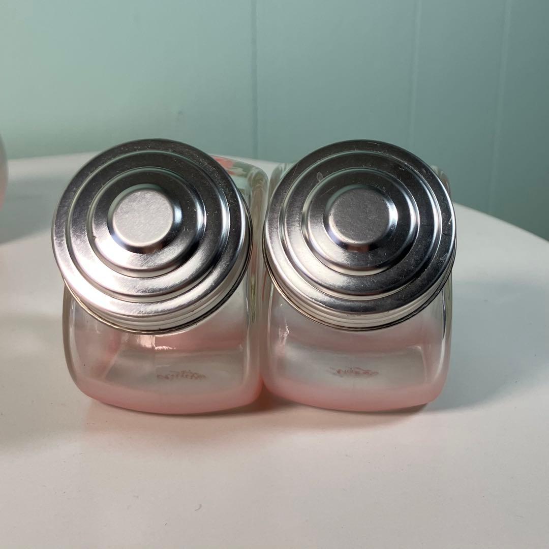 Many マニーローズ ガラス キャニスター　6個セット✨