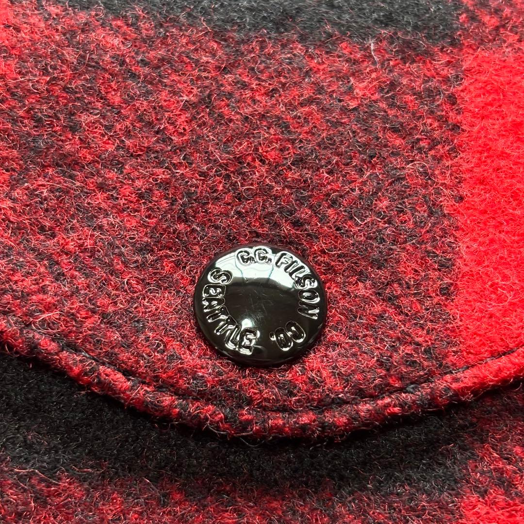 【USA製】フィルソン ダブルマッキーノ クルーザージャケット 38 チェック