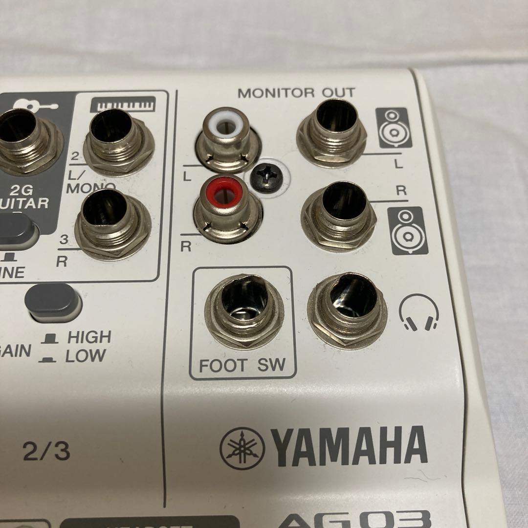 YAMAHA AG03 mk2 オーディオインターフェース